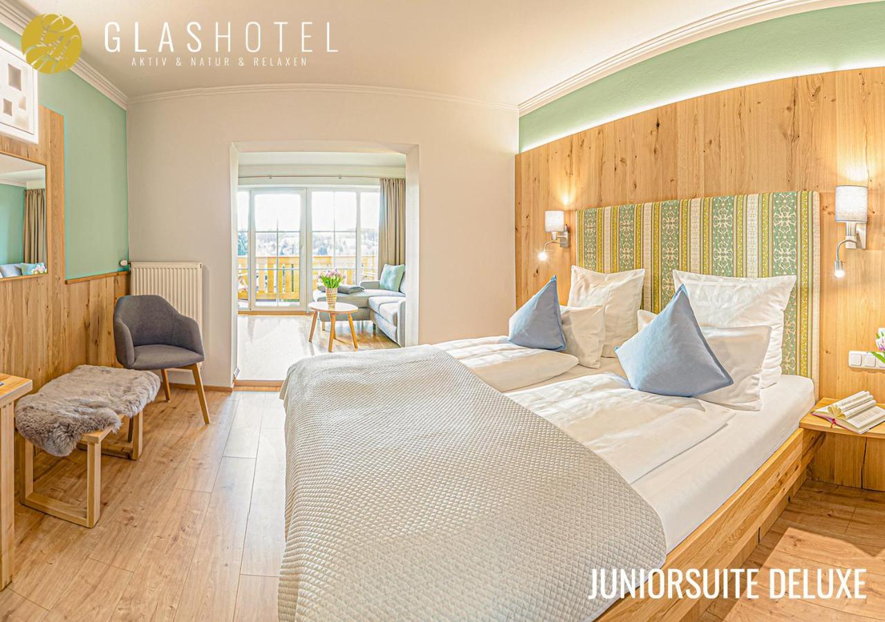 GlasHotel ***S mit Glas&Beauty&Wellness&Natur Zwiesel Exterior foto